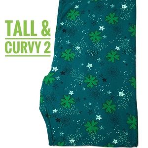 LuLaRoe St. Patrick’s Leggings Tall & Curvy 2